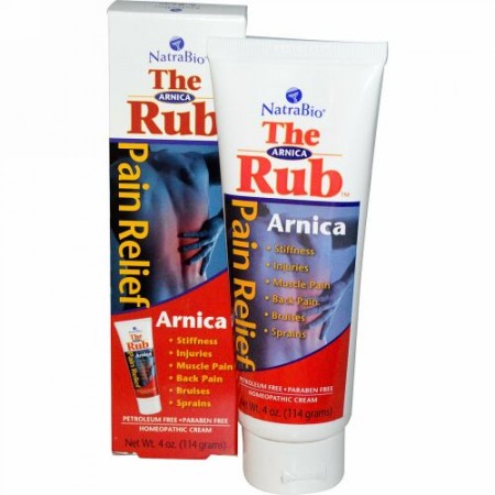 NatraBio, The Arnica Rub™, 4 オンス (114 g)