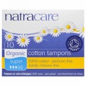 Natracare, オーガニックコットンタンポン、上級、10本 (Discontinued Item)