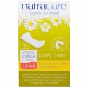 Natracare, オーガニック＆ナチュラル パンティーライナー、丸みのある形状、30個入