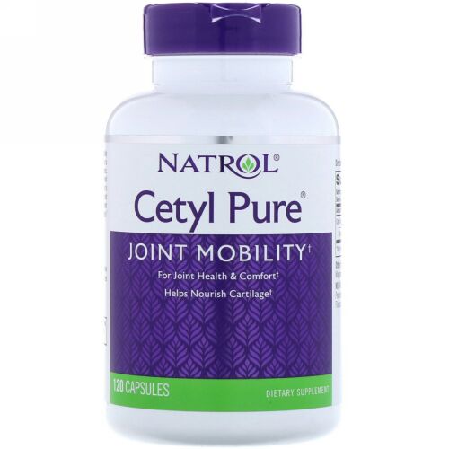 Natrol, セチルピュア、120 カプセル (Discontinued Item)