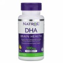 Natrol, DHA, Brain Health, Lemon, 500 mg, 30 Softgels (Discontinued Item)