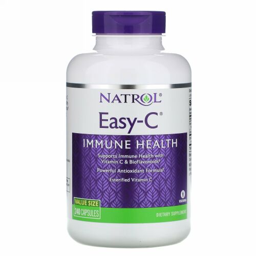 Natrol, イージーC、240カプセル