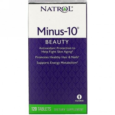Natrol, Minus-10（マイナス10）、タブレット120粒