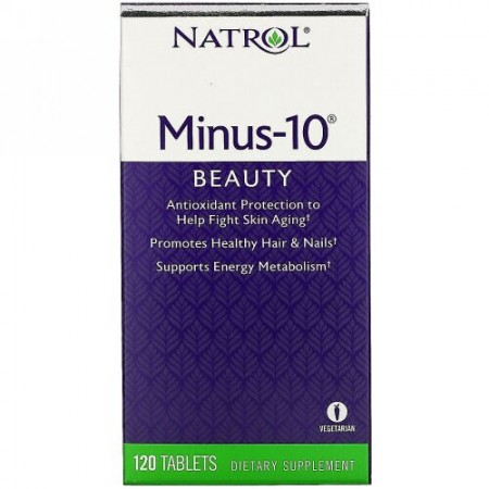 Natrol, Minus-10（マイナス10）、タブレット120粒