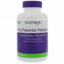 Natrol, マイ・フェイバリット・マルチプル、鉄非含有、 180カプセル (Discontinued Item)