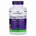 Natrol, オメガ-3 フィッシュオイル、ナチュラルレモンフレーバー、1,000 mg、ソフトジェル 150粒