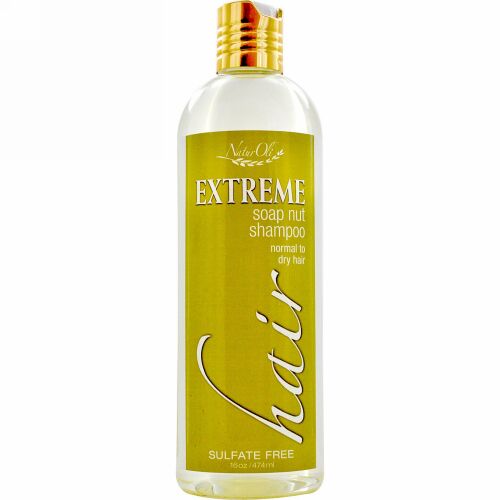 NaturOli, エクストリームソープナッツシャンプー、 普通から乾燥した髪用、 16オンス (474 ml)