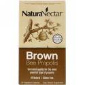 NaturaNectar, ブラウンビープロポリス、ベジカプセル60個