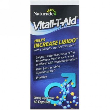 Naturade, Vitali-T-Aid、60カプセル