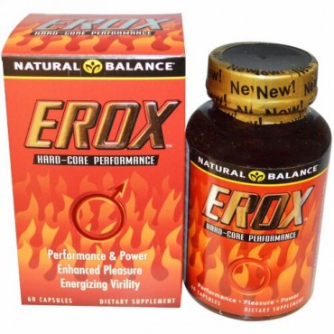Natural Balance, Erox, 60 Capsules (Discontinued Item)