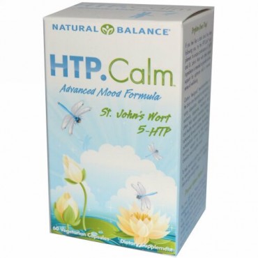 Natural Balance, HTP.Calm, ベジタリアンカプセル60粒 (Discontinued Item)