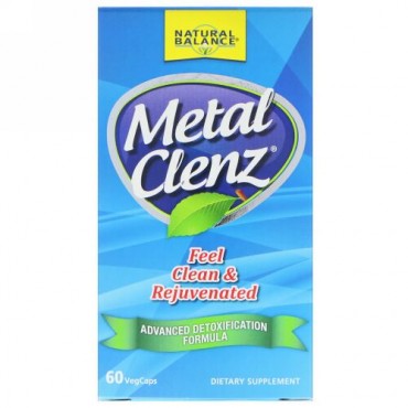 Natural Balance, Metal Clenz, 60 VegCaps