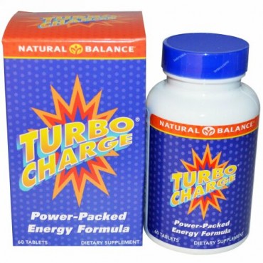 Natural Balance, ターボチャージ, 60 錠 (Discontinued Item)