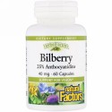 Natural Factors, ビルベリー, 40 mg, カプセル60粒