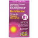 Natural Factors, BioCoenzymated, B1, Benfotiamine, 150 mg, 30 Vegetarian Capsules (Discontinued Item)