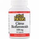 Natural Factors, Citrus Bioflavonoids Plus Hesperidin, 650 mg, 90 Capsules