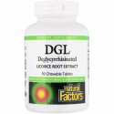 Natural Factors, DGL、チュアブルタブレット 90粒