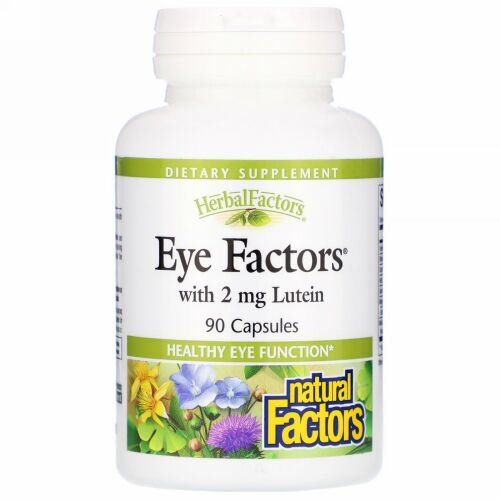 Natural Factors, Eye Factors、ルテイン2 mg配合、90粒