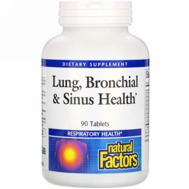 Natural Factors, 呼吸器官の健康, 90錠
