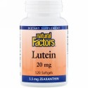 Natural Factors, ルテイン, 20 mg, 120ソフトゼリー