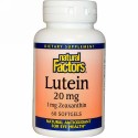 Natural Factors, ルテイン、20 mg、60ソフトジェル (Discontinued Item)
