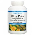 Natural Factors, オメガファクターズ、ウルトラプリム、月見草オイル、1000 mg、240ソフトジェル