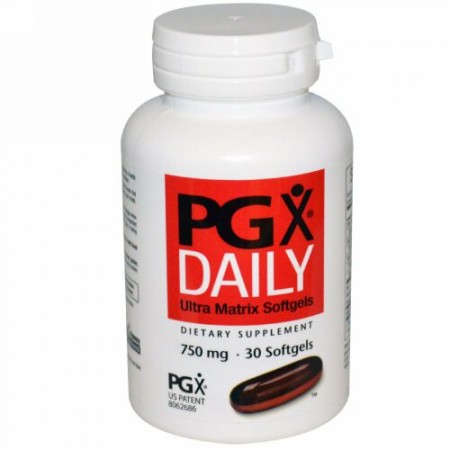Natural Factors, PGX Daily、ウルトラマトリクスソフトジェル、750 mg、ソフトジェル30錠 (Discontinued Item)