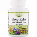 Natural Factors, スリープリラックス カノコソウ＆ホップ配合、90粒
