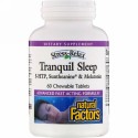 Natural Factors, ストレス - リラックス、穏やかな睡眠、60チュアブル錠