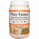 Natural Factors, ホエイファクター（Whey Factors）, 100％天然ホエイタンパク質（ホエイタンパク質）, 味付けなし, 12オンス（340 g） (Discontinued Item)