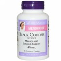 Natural Factors, WomenSense, Menopause, Black Cohosh Extract, 40 mg, 90 Vegetarian Capsules (Discontinued Item)