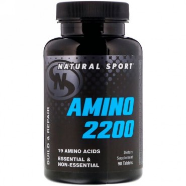 Natural Sport, アミノ2200、 90錠 (Discontinued Item)