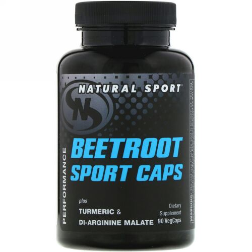 Natural Sport, ビートルートスポーツキャップ、植物性カプセル90粒 (Discontinued Item)