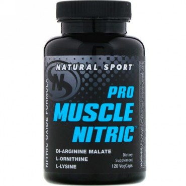 Natural Sport, Pro Muscle Nitric, 120 VegCaps (Discontinued Item)