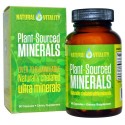 Natural Vitality, プラント・ソース ミネラルズ™, 60 カプセル (Discontinued Item)