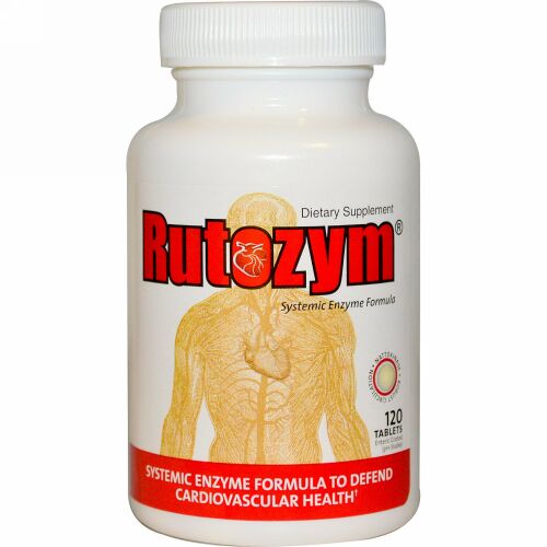 Naturally Vitamins, Rutozym®, 全身酵素フォーミュラ, 120 錠剤 (Discontinued Item)