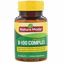 Nature Made, B-100 Complex, Time Release, 60 Tablets
