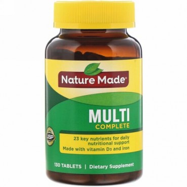 Nature Made, マルチコンプリート、130粒