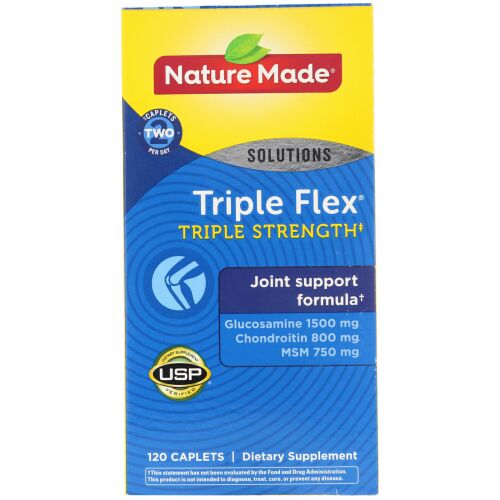 Nature Made, トリプルフレックス、トリプルストレングス、120粒