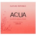 Nature Republic, アクア、スーパー・アクアマックス、モイスチャー・ウォータリークリーム、2.70 液体オンス（80 ml） (Discontinued Item)