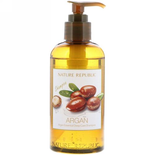 Nature Republic, アルガン・エッセンシャルディープケアシャンプー、300ml