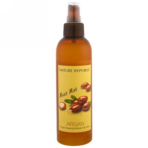 Nature Republic, アルガン・エッセンシャル・モイストヘアミスト、7.44液量オンス (220 ml) (Discontinued Item)