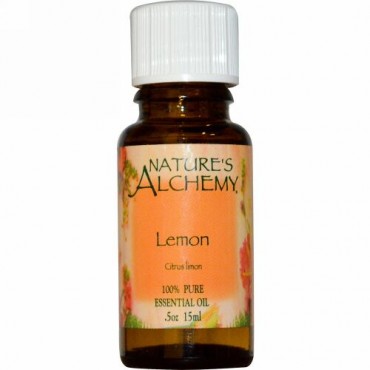 Nature's Alchemy, エッセンシャルオイル、レモン、0.5 oz (15 ml) (Discontinued Item)