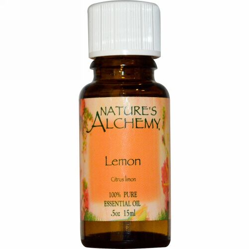 Nature's Alchemy, エッセンシャルオイル、レモン、0.5 oz (15 ml) (Discontinued Item)