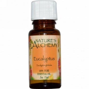 Nature's Alchemy, ユーカリ、エッセンシャルオイル、0.5オンス (15 ml) (Discontinued Item)