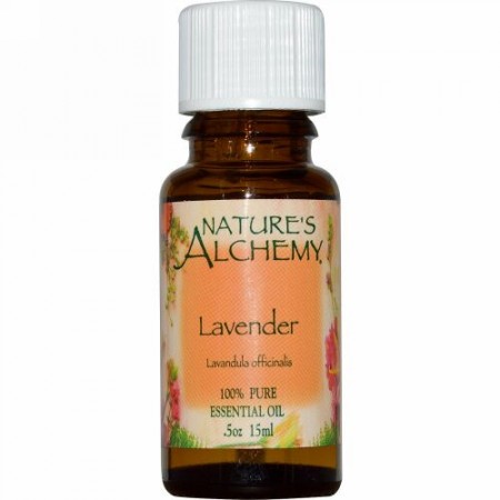 Nature's Alchemy, ラベンダー, エッセンシャル オイル, .5 oz (15 ml) (Discontinued Item)