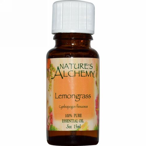 Nature's Alchemy, レモングラス、エッセンシャルオイル、 0.5 オンス (15 ml) (Discontinued Item)