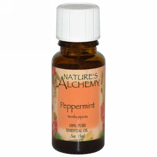 Nature's Alchemy, ペパーミントオイル, .5 オンス (15 ml) (Discontinued Item)