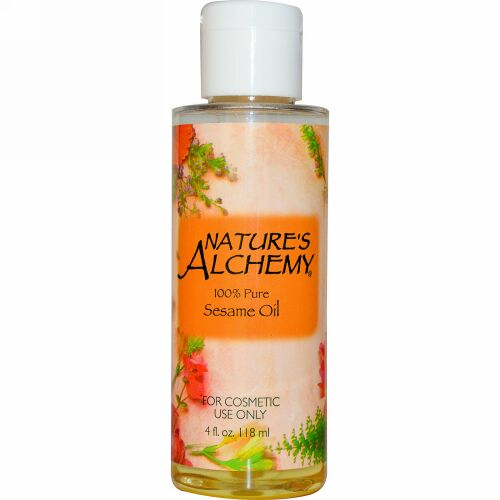 Nature's Alchemy, セサミオイル、 4 fl oz (118 ml) (Discontinued Item)