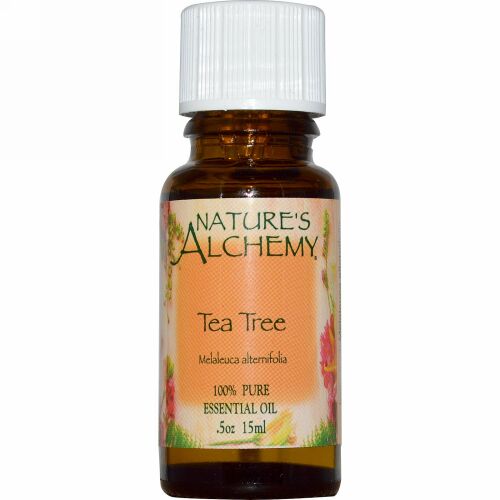 Nature's Alchemy, ティーツリー、エッセンシャルオイル、 0.5オンス (15 ml) (Discontinued Item)
